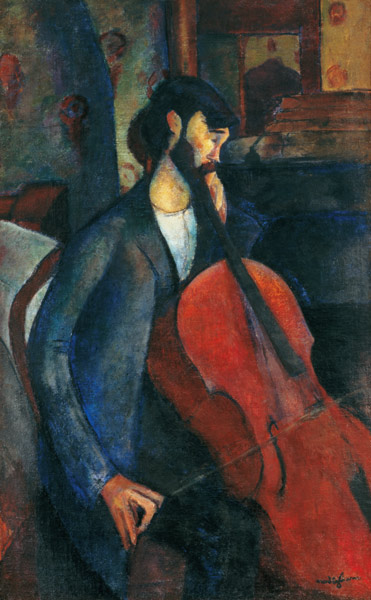 The cellist od Amadeo Modigliani