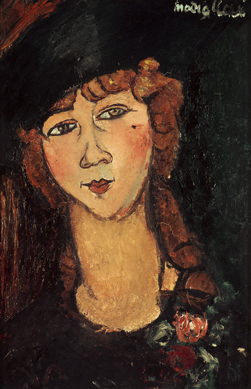 Modigliani / Lolotte / Painting / 1916 od Amadeo Modigliani