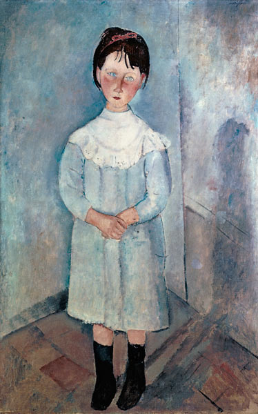 A.Modigliani, Girl in blue od Amadeo Modigliani