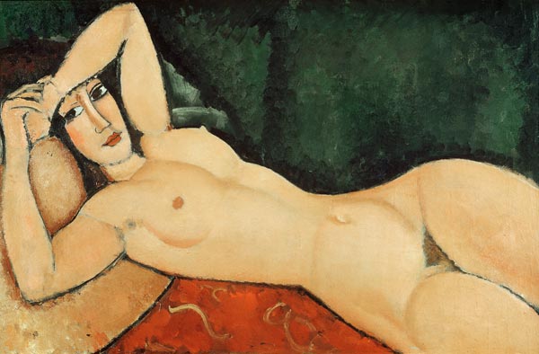Modigliani /Nu couche, un bras replie... od Amadeo Modigliani