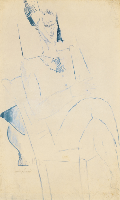 Portrait of Jean Cocteau od Amadeo Modigliani
