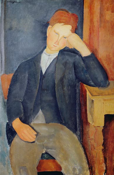 The Young Apprentice od Amadeo Modigliani
