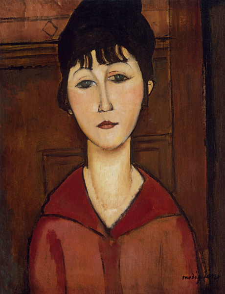 Head of A Young Girl od Amadeo Modigliani