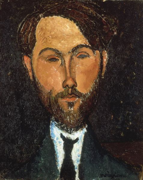 A.Modigliani, Leopold Zborowski, 1917. od Amadeo Modigliani