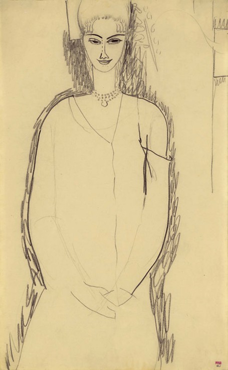 Anna Akhmatova od Amadeo Modigliani