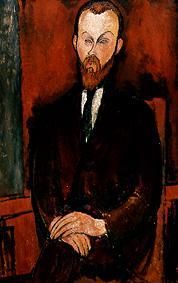 Portrait of Mr Wielhorski. od Amadeo Modigliani