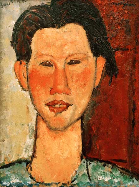 Chaim Soutine 1915/ painting/ Modigliani od Amadeo Modigliani