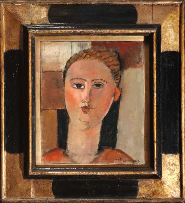 Girl with red hair od Amadeo Modigliani