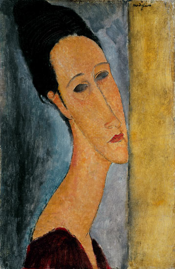 Portrait of Jeanne Hebuterne od Amadeo Modigliani