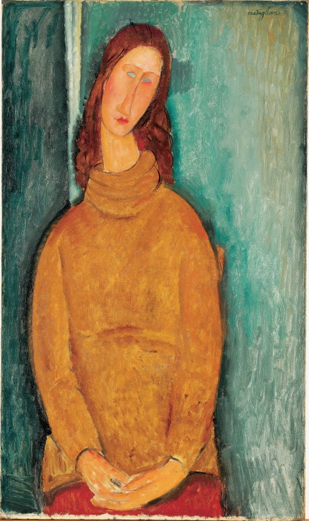 Portrait of Jeanne Hébuterne od Amadeo Modigliani