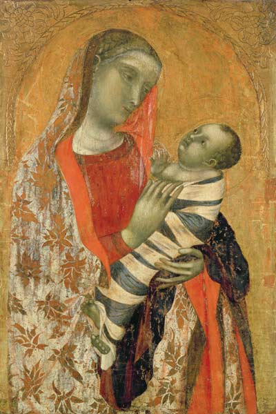 Madonna & Child od Ambrogio Lorenzetti