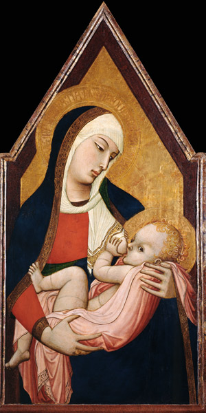 Madonna of the Milk od Ambrogio Lorenzetti