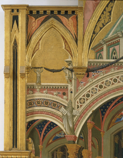Design, Temple architec. od Ambrogio Lorenzetti