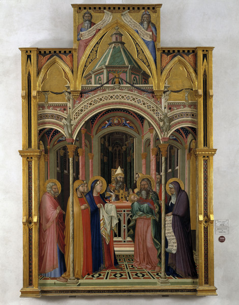 Presentation in Temple od Ambrogio Lorenzetti