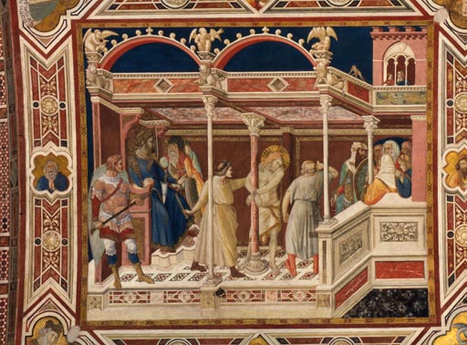 Die Geisselung Christi od Ambrogio Lorenzetti