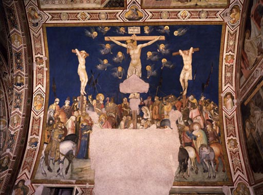 Die Kreuzigung od Ambrogio Lorenzetti