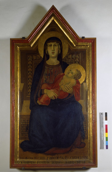 Madonna of Vico lAbate od Ambrogio Lorenzetti