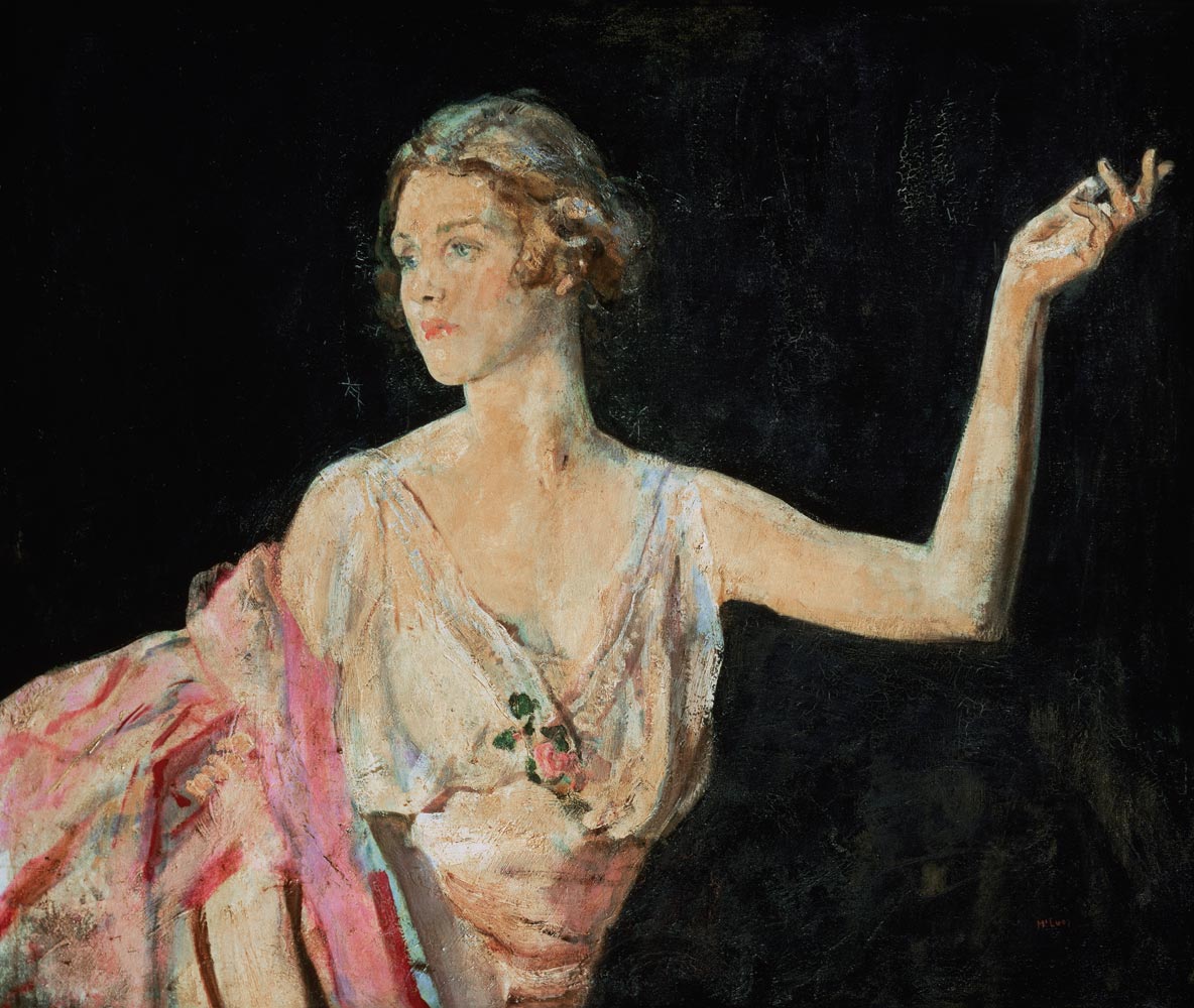 'Call to Orgy', portrait of Lady Diana Cooper od Ambrose McEvoy