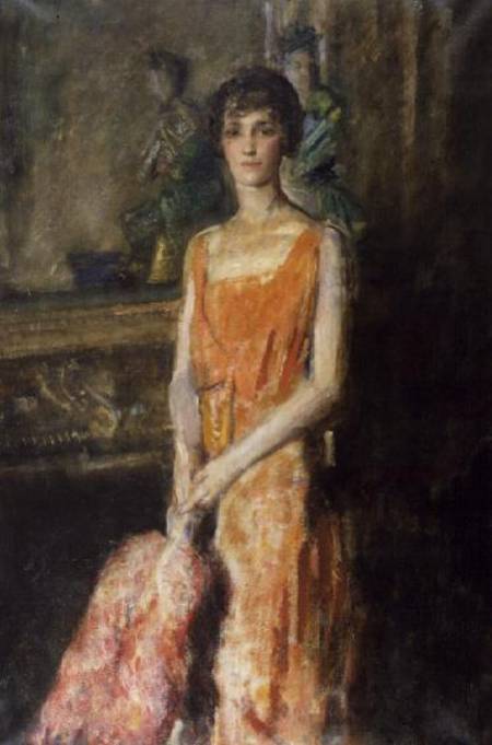 Mademoiselle de Pourtales od Ambrose McEvoy