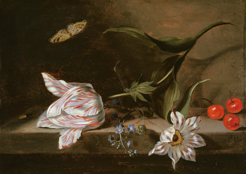 Flower Arrangement od Ambrosius Bosschaert