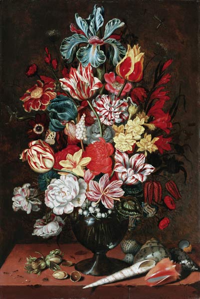 Still life with Flowers od Ambrosius Bosschaert