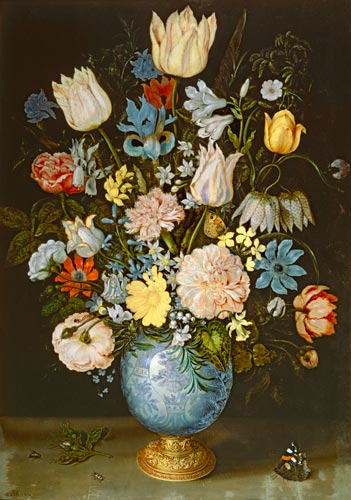 Bouquet of Flowers od Ambrosius Bosschaert