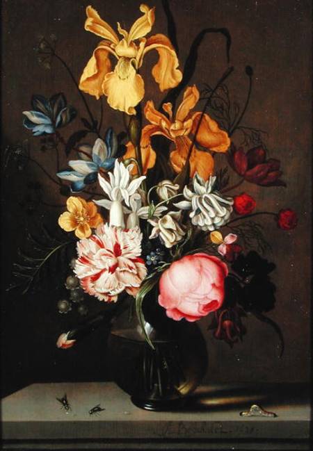 A Vase of Flowers od Ambrosius Bosschaert