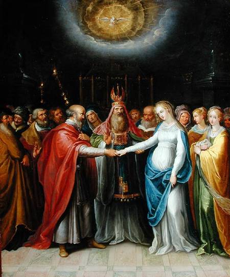 Betrothal of the Virgin od Ambrosius II Francken or Franck