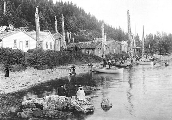 Village in Alaska, c.1900 od American Photographer