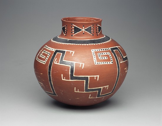 Foumile polychrome jar, Anasazi, 1300/1500 od American School