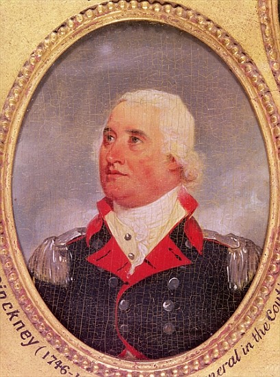 Portrait of Major General Charles C. Pinckney od American School