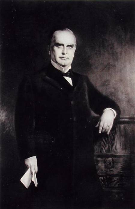 Portrait of William McKinley (1843-1901) od American School