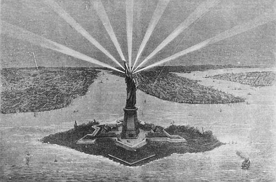 Statue of Liberty, from ''The Graphic'', 27th November 1875 od American School