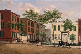 Street in Brooklyn, 1880-90