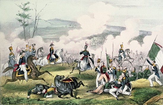 The Battle of Palo Alto, California, 8th May 1846 od American School