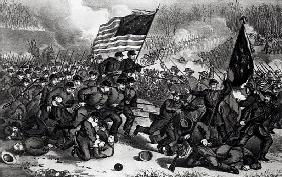 The Second Battle of Bull Run, Fought 29th August 1862, pub. Currier and Ives