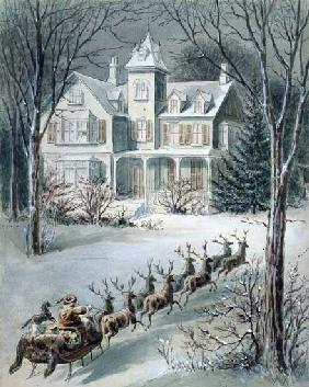 Illustration from 'Twas the Night Before Christmas'