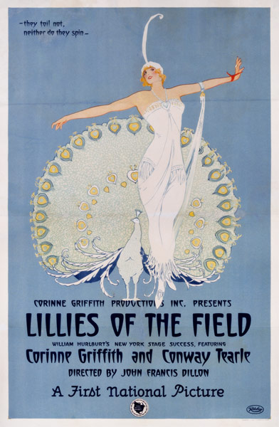 Poster advertising the film 'Lillies of the Field', printed by Ritchey od American School, (20th century)