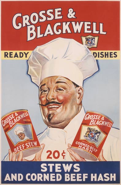 Advertisement for Crosse & Blackwell Ready Dishes, printed by The American Litho Co., New York od American School, (20th century)