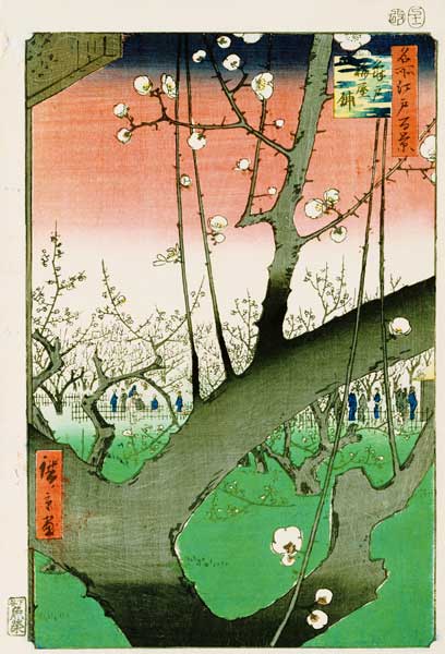 Plum Garden, Kameido od Ando oder Utagawa Hiroshige