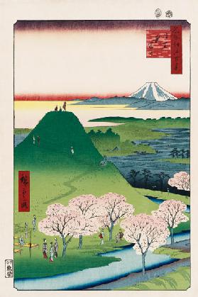 New Mt. Fuji in Meguro (One Hundred Famous Views of Edo)