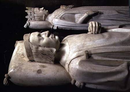 Effigies from the tomb of Charles V the 'Wise' (1338-80) c.1364 od Andre Beauneveu