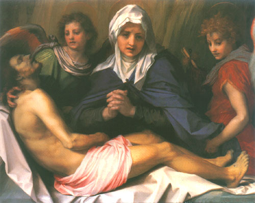 The Beweinung Christi od Andrea del Sarto