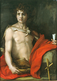 Johannes der Täufer. od Andrea del Sarto