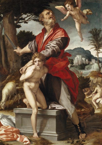 The Sacrifice of Isaac od Andrea del Sarto