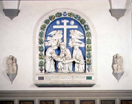 The Deposition  (for detail see 99661) od Andrea Della Robbia
