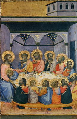 The Last Supper, c.1420 (tempera on panel) od Andrea di Bartolo