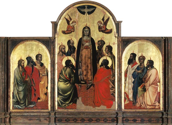 Pentecost od Andrea di Cione Orcagna