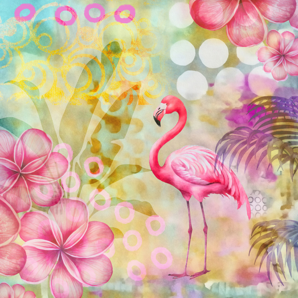 Flamingo Paradise 2 od Andrea Haase