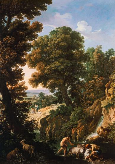 A Landscape with Shepherds